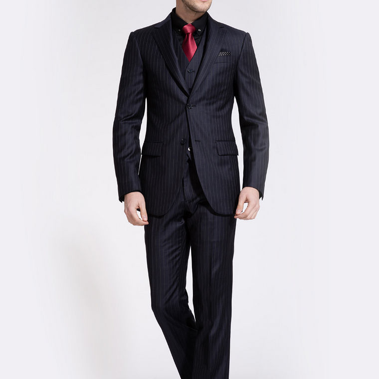 Thumbnail: Classic Black Suit Tailored Suits