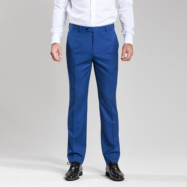 Thumbnail: Classic Navy Blue Suit for Men