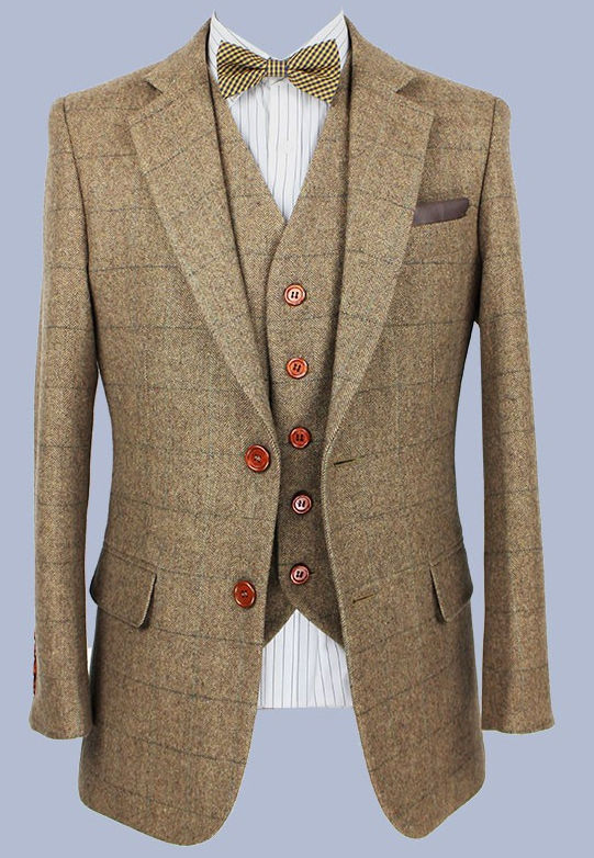 Classic Mens Light Grey Suit