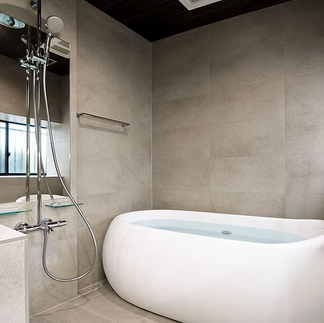 Wedi Boardを用いた在来工法の浴室施工事例｜BOWCS