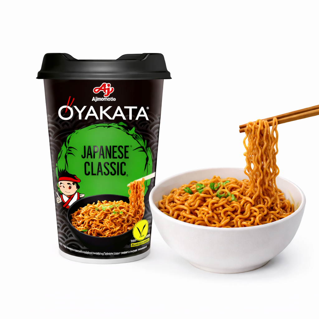 Ramen istantaneo yakisoba giapponese Japanese Classic cup 93g Oyakata