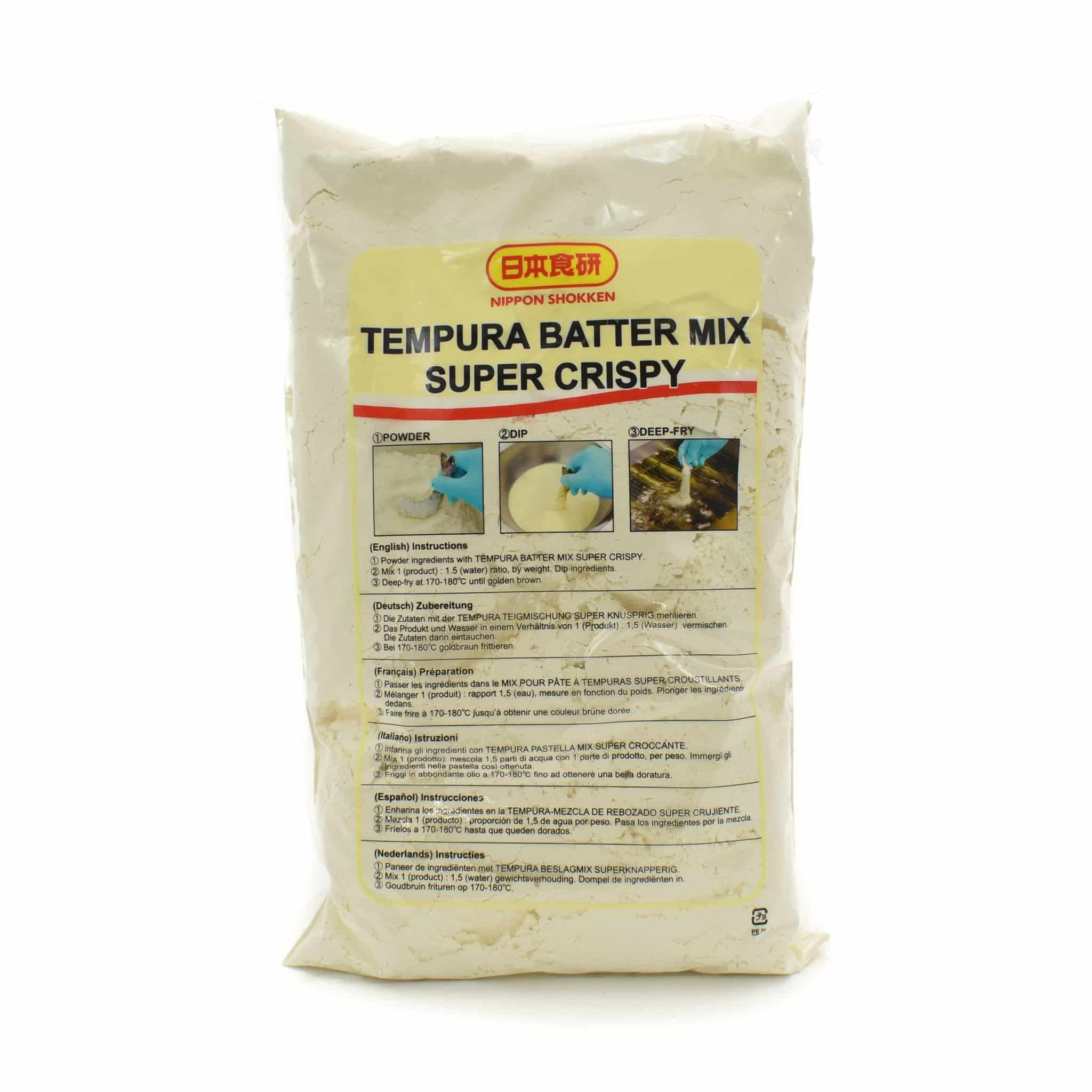 Mix pastella tempura giapponese 1,5kg Nihon Shokken