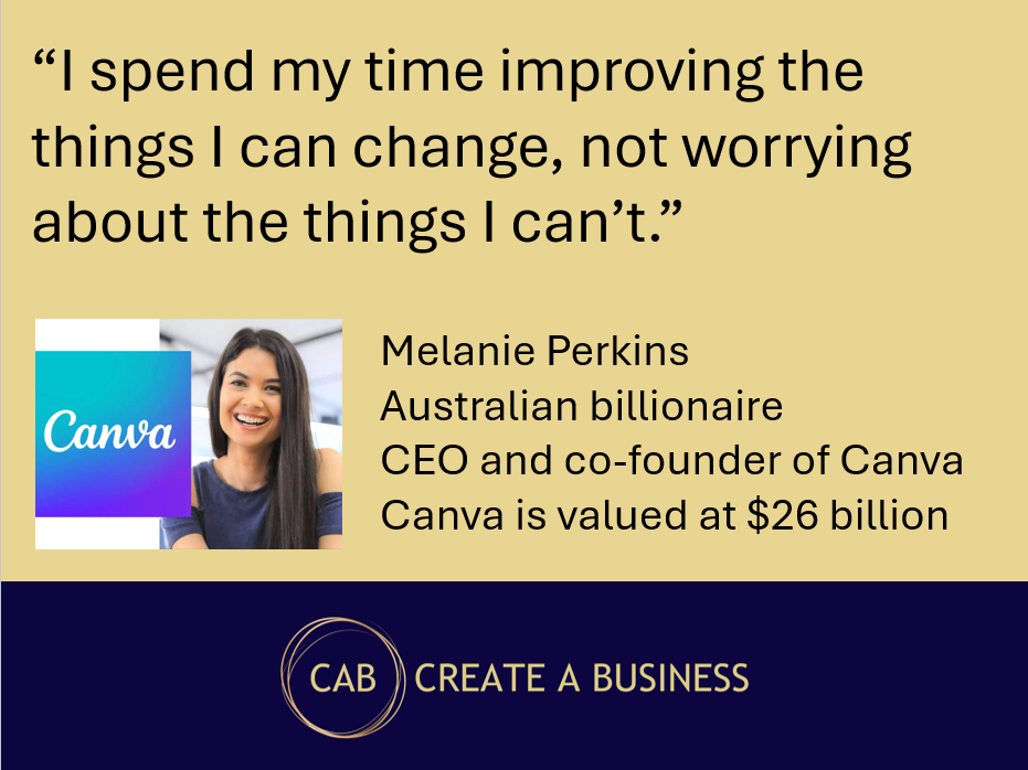 Melanie Perkins quote and picture