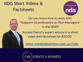 Working with NDIS Support Coordinator or Plan Managers