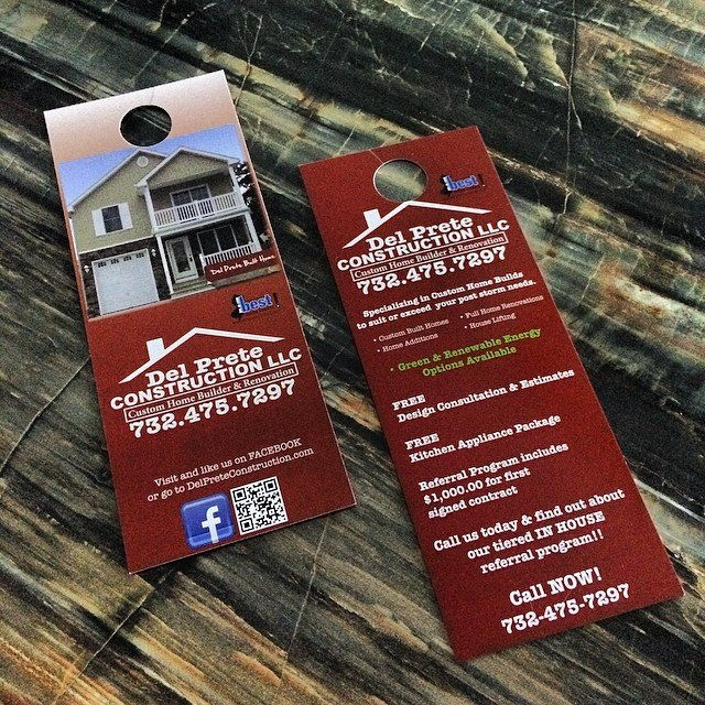 UV Glossy Door Hangers