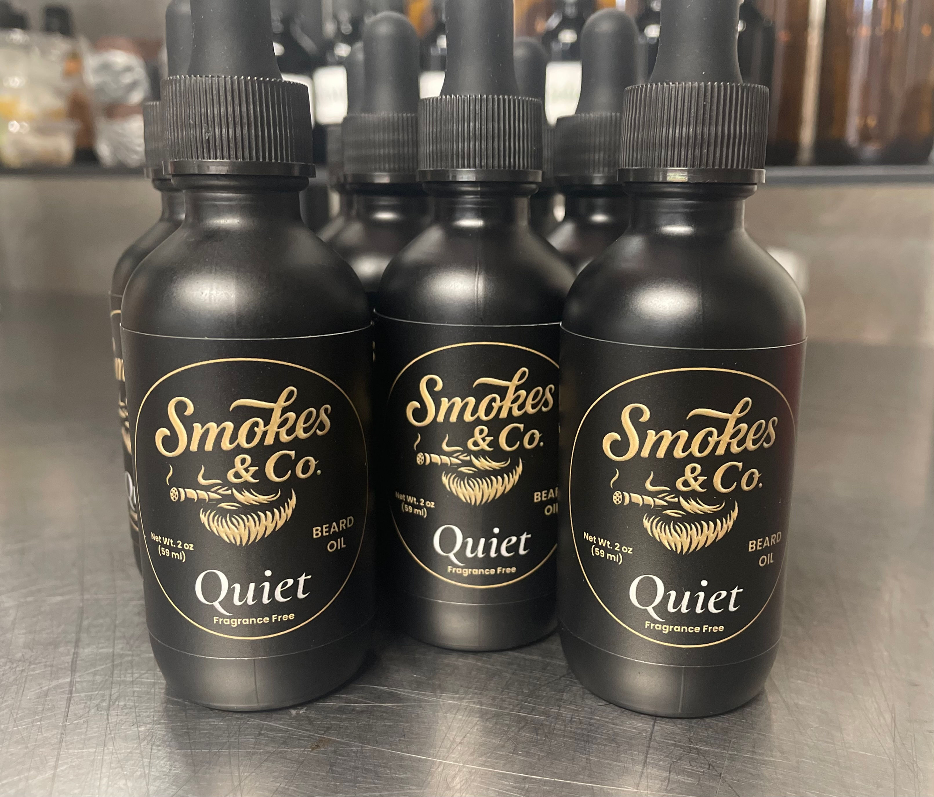 Quiet Beard Oil (Fragrance-Free) - 2oz Bottle