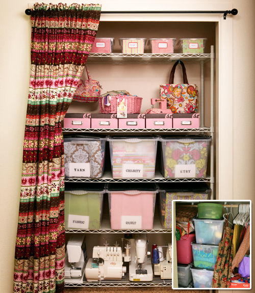 organized craft room