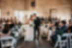 Bride & Groom Ceremony Exit Kiss