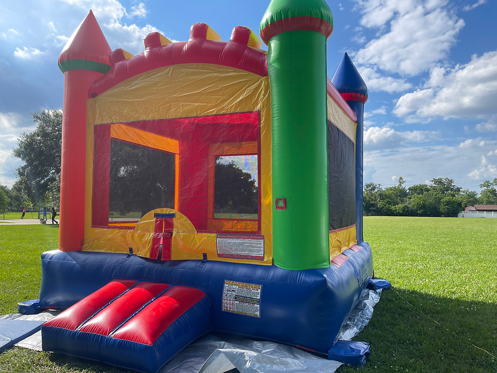 Multicolored Bounce House