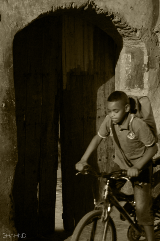 school night | marrakesh | morocco