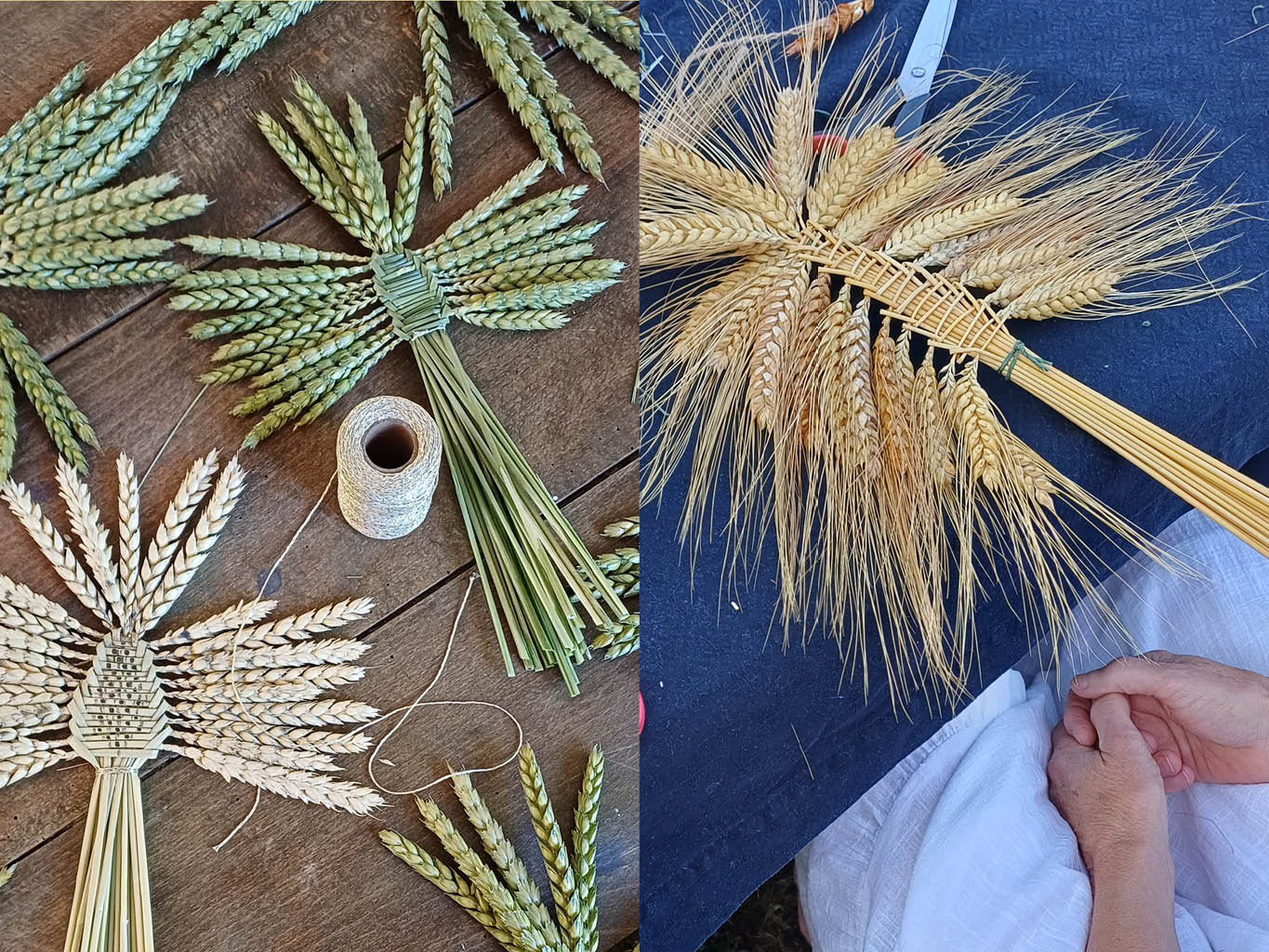 Atelier : tressez votre bouquet de moisson