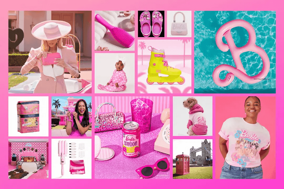 Previous Barbie Collabs - Photo courtesy of Time