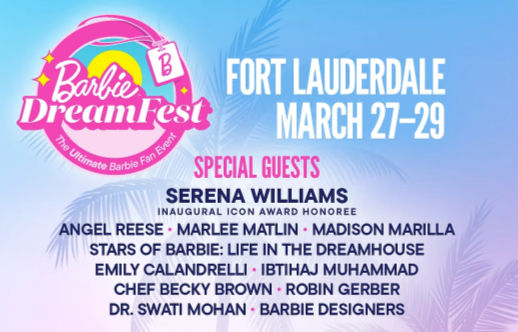 Barbie DreamFest Official Special Guest list
