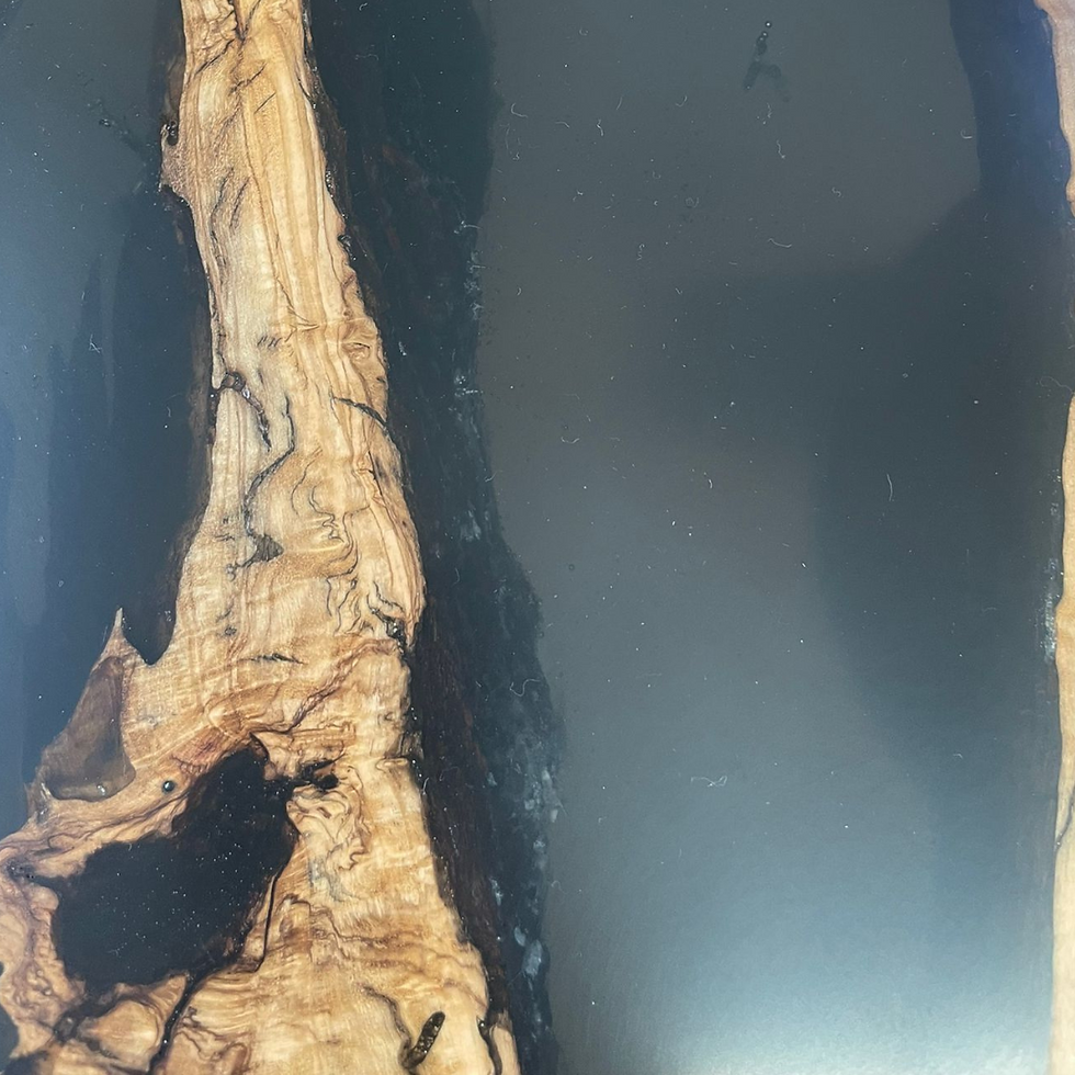 Thumbnail: Side Table - Olive wood