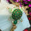 Thumbnail: Vintage Schreiner Figural Turtle Art Glass Rhinestone Belt / Necklace