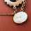 Thumbnail: Stunning Vintage 10K Yellow Gold Carved Onyx & Swiss Blue Topaz Flower Bracelet