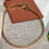 Thumbnail: Vintage Schreiner Figural Turtle Art Glass Rhinestone Belt / Necklace