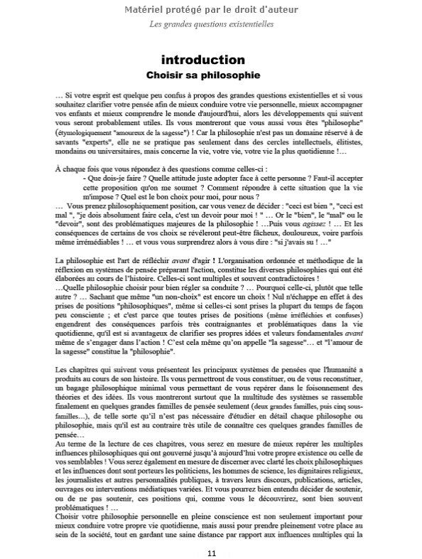 Miniature : LES GRANDES QUESTIONS EXISTENTIELLES