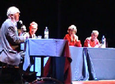 Albert Jacquart, Patrice Van Ersel, Marie de Henzel et Jean-Pierre Le Gouguec