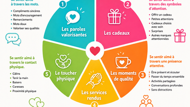 EXERCICE / Auto-évaluation : Les 5 langages de l’amour & profil amoureux complet