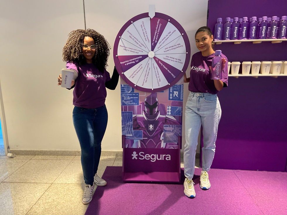 Promotoras realizando endomarketing na Vivo