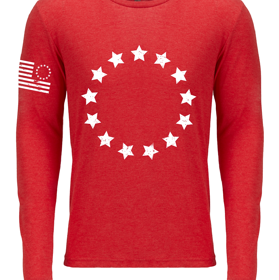 Thumbnail: Betsy Ross Long Sleeve Triblend