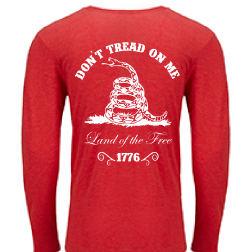 Thumbnail: Don't Tread on Me Long Sleeve Triblend