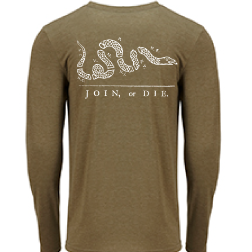 Thumbnail: Join or Die Long Sleeve Triblend