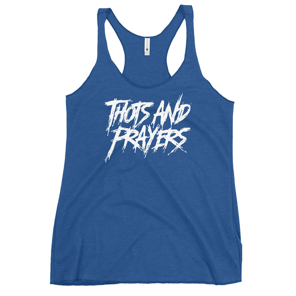 Thumbnail: Thots & Prayers Womens Tank