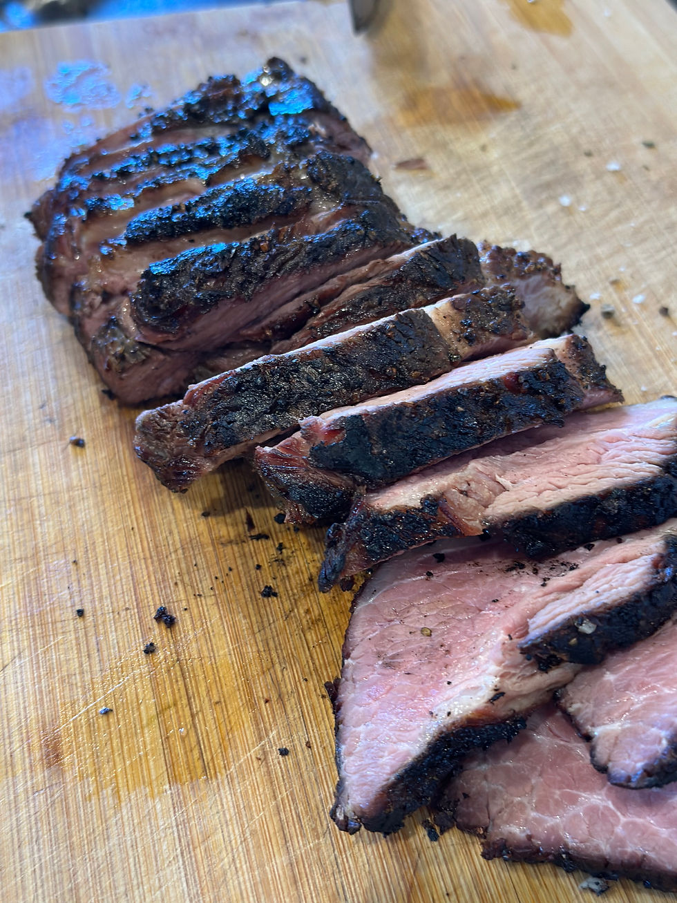 sous vide brisket, slow cooked brisket, 58 degrees, 72 hours, perfection, grass fed beef, regenerative beef, beef, beef bark