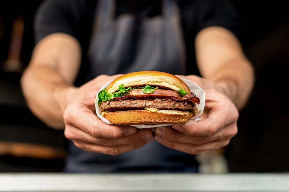 beef burger, beef crack burger, belli beef burger, cheese burger, bacon and cheese burger