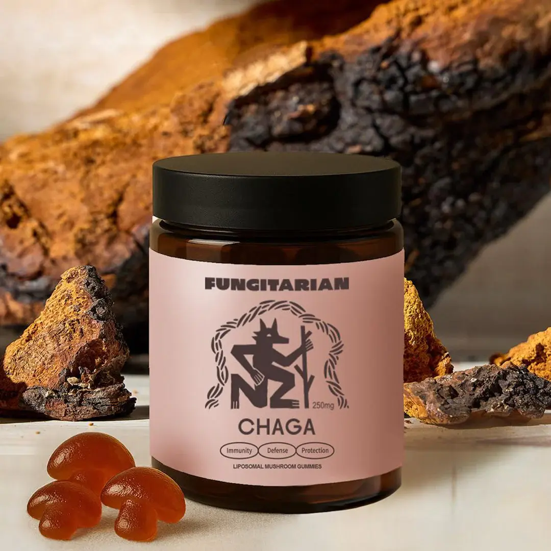 Chaga Mushroom Gummies by Fungatarian