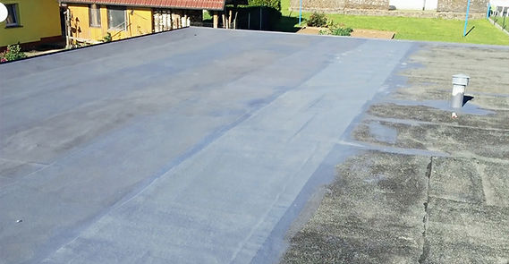 800 m² Flachdach-Sanierung Bitumendach