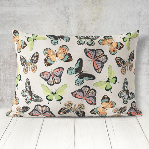 seamless pattern design with various butterfly motifs