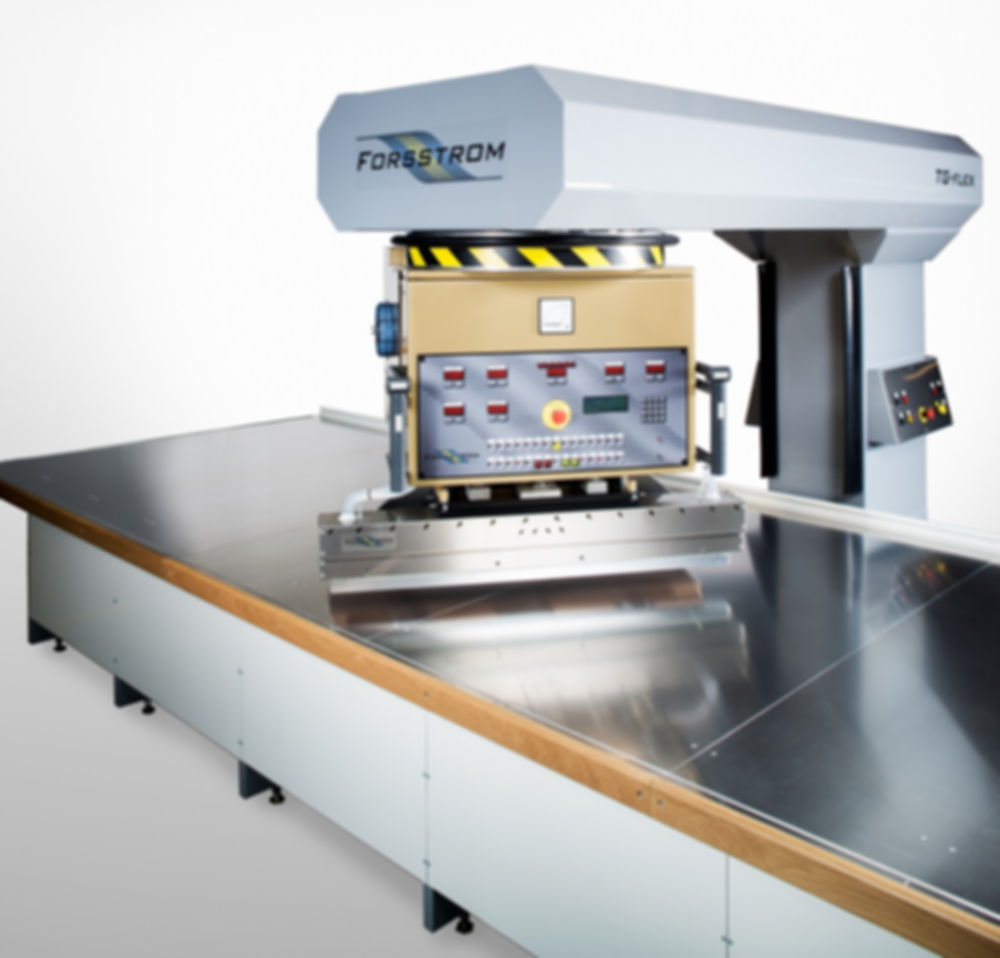 Forsstrom TG-Flex Olixis Industries Presses de soudure HF Haute frequence suspendues pisci