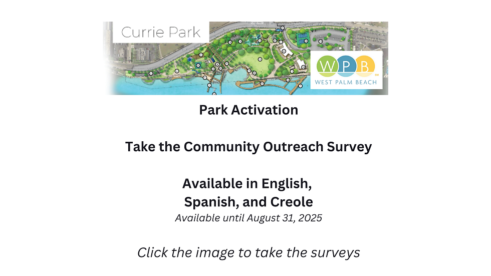 Currie Park Park Activation Survey