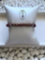 Thumbnail: HAND MADE WUXING Bracelet-Dark Red (Fire)