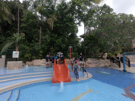Floating Funhouse: Balance Games with Pool Floats