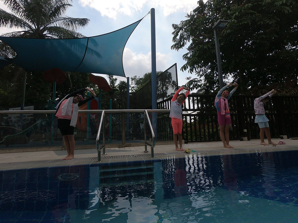 Coordination Cones: Using Cones to Improve Water Skills