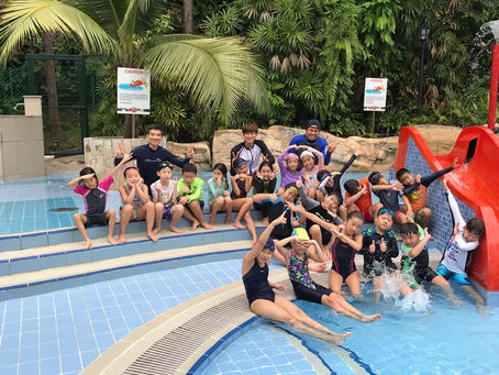 Are public pools in Singapore good for swim training?
