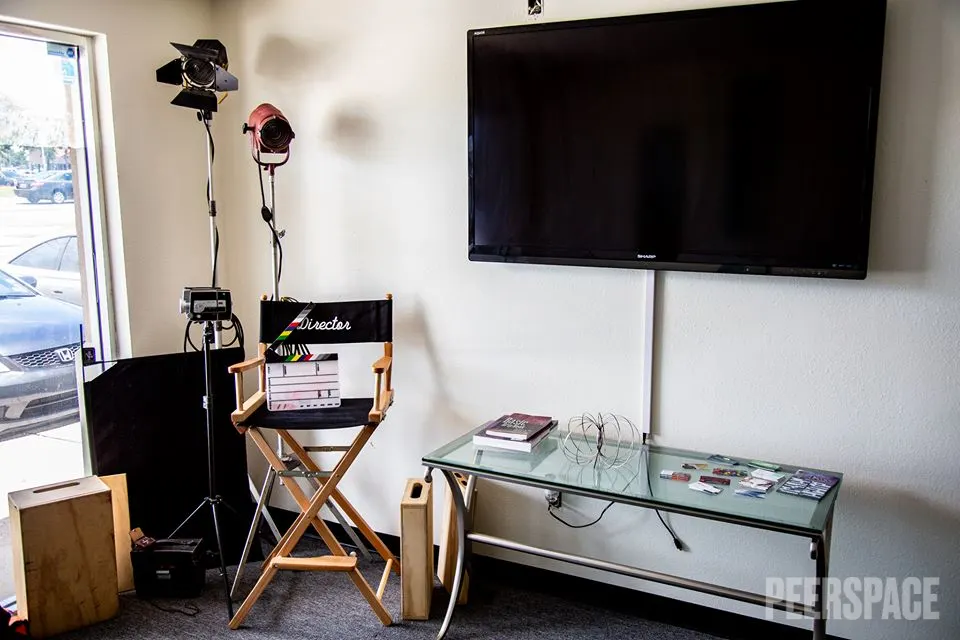 Studio Entrence and media center