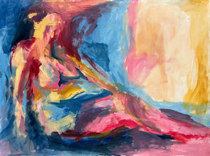 Serenity 18" x 24" Oil on Bristol