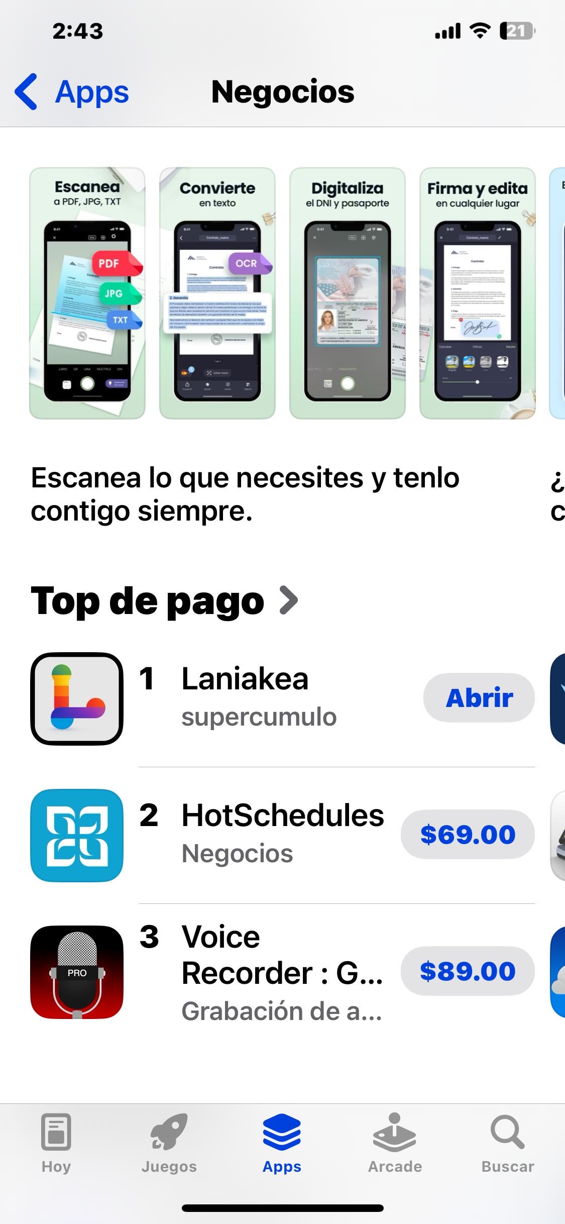 Laniakea OS Mobile App Interface 2