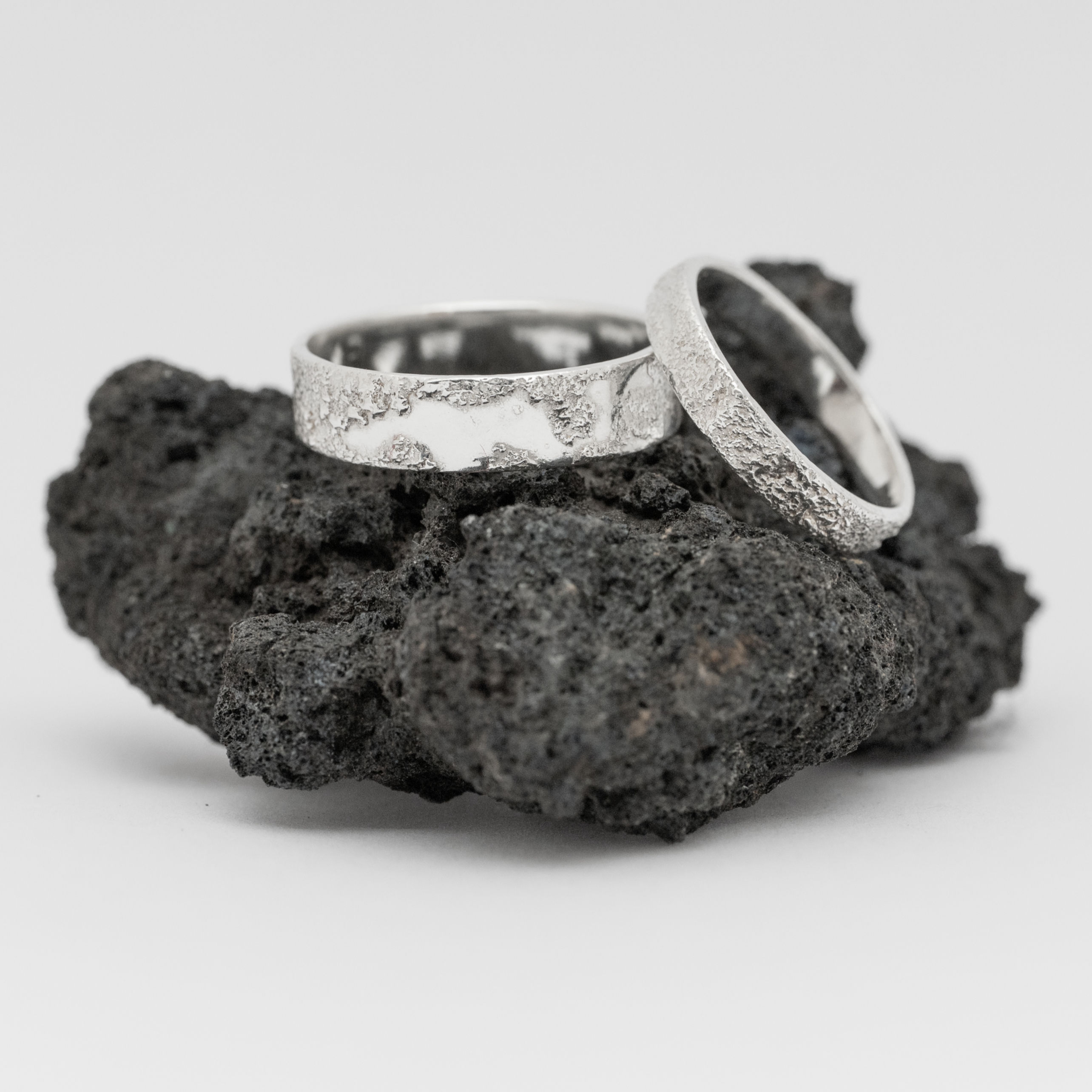 Ring zilverlandschap