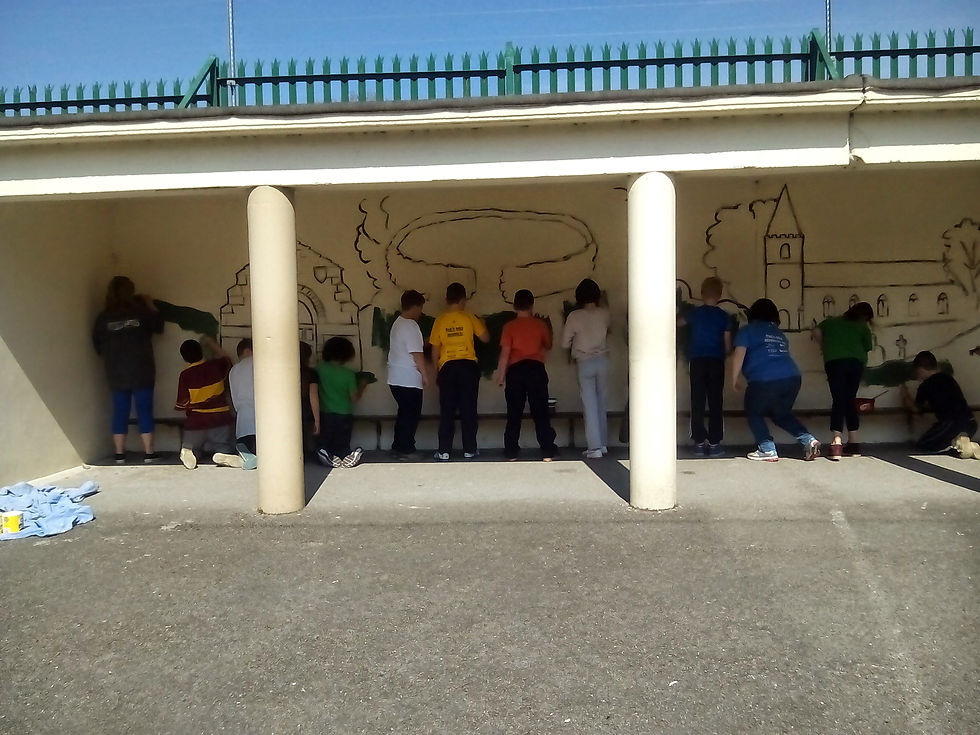Scoil na Maighdine Mhuire Mural