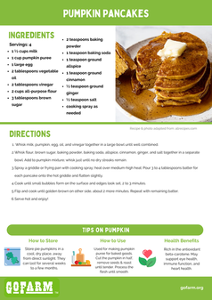 Pumpkin Pancakes