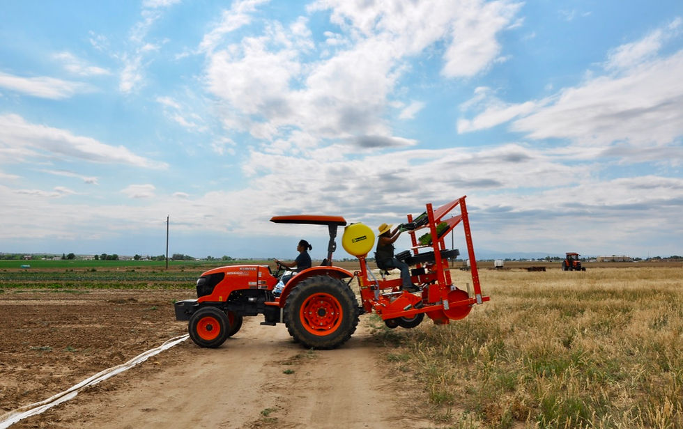 Hoffman Farms - Seeding the Fields