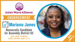Asian Wave Alliance Endorses Mariama James in Manhattan Chinatown Assembly Race