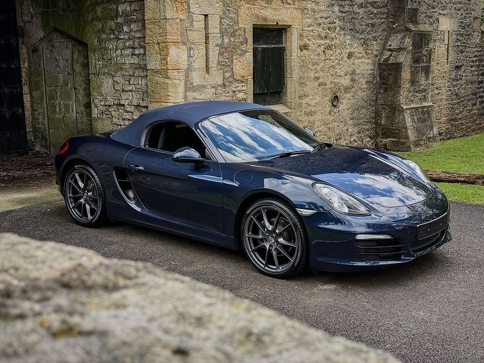 Thumbnail: (981) Porsche Boxster 2.7 - Dark Blue (Metallic)