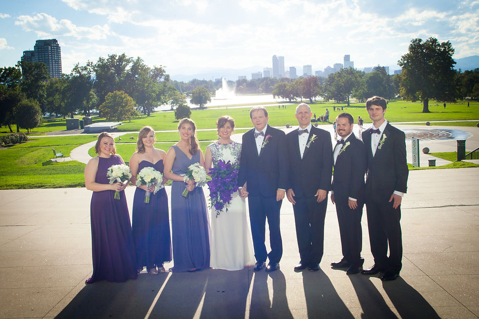 Bridal Party Downtown Denver